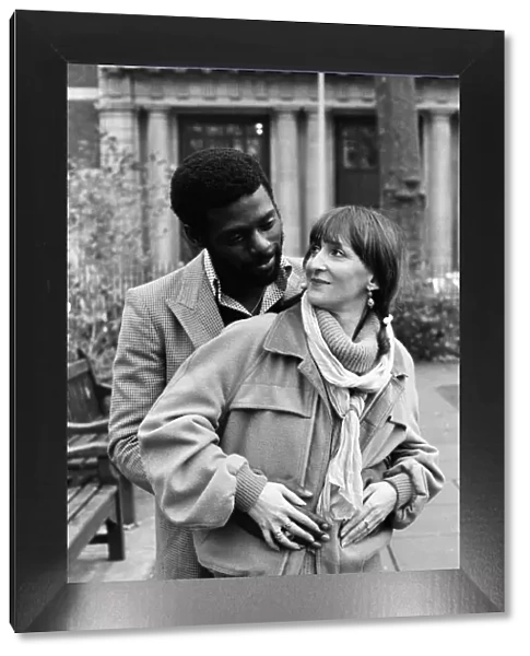 Michael and Claudine Riley, from Steel Pulse. 9th December 1978