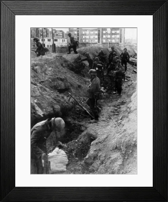 Framed Print : The Battle of Stalingrad (23 August 1942 e 2 February 1943 Framed Print : The Battle of Stalingrad (23 August 1942 e 2 February 1943