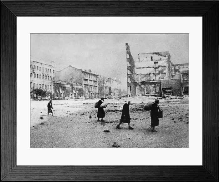 Framed Print : The Battle of Stalingrad (23 August 1942 e 2 February 1943 Framed Print : The Battle of Stalingrad (23 August 1942 e 2 February 1943