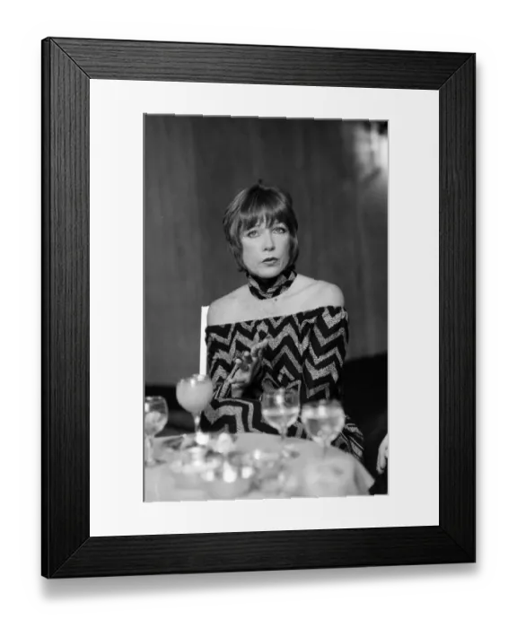 Framed Print : Actress and singer Shirley MacLaine arrived in London today to start a UK tour