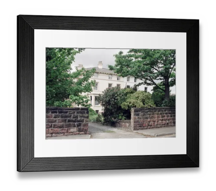 Framed Print : Exterior view of Battlecrease House, the late 19th century home of James