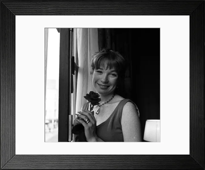Framed Print : Actress Shirley MacLaine in London. 21st August 1960