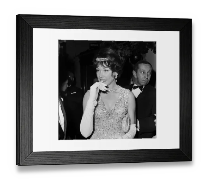 Framed Print : The premiere of the film What a Way to Go! held at the Carlton Cinema