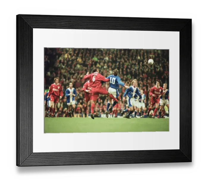 Framed Print : Liverpool 2-1 Middlesbrough, League Cup semi final 1st leg match at Anfield
