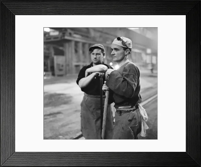 Framed Print : Port Talbot steel works. West Glamorgan, Wales. 30th April 1965 Framed Print : Port Talbot steel works. West Glamorgan, Wales. 30th April 1965