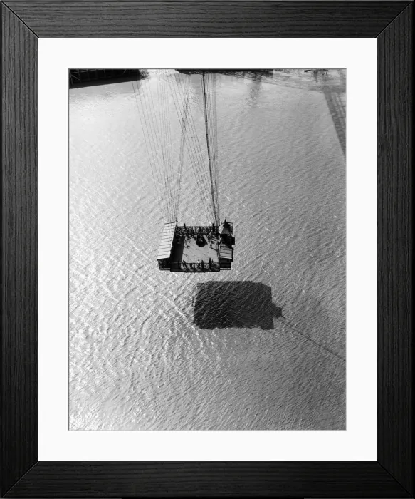 Framed Print : Newport Transporter Bridge, a transporter bridge which crosses the River Usk in Newport Framed Print : Newport Transporter Bridge, a transporter bridge which crosses the River Usk in Newport