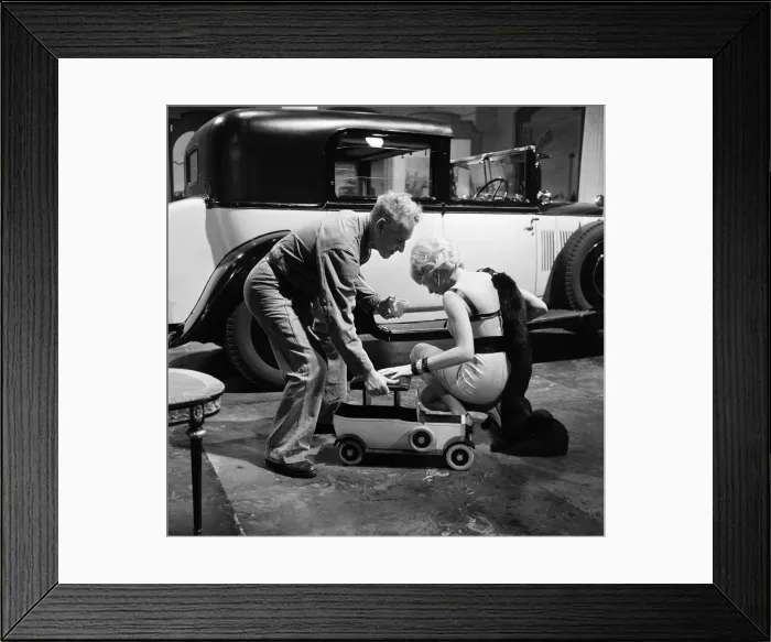 Framed Print : Actress Shirley MacLaine in The Yellow Rolls-Royce. 6th July 1964