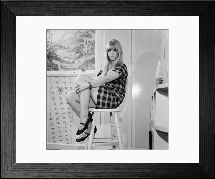 Framed Print : Carol Dilworth, model and actress aged 19 years old, pictured 7th November 1966 Framed Print : Carol Dilworth, model and actress aged 19 years old, pictured 7th November 1966