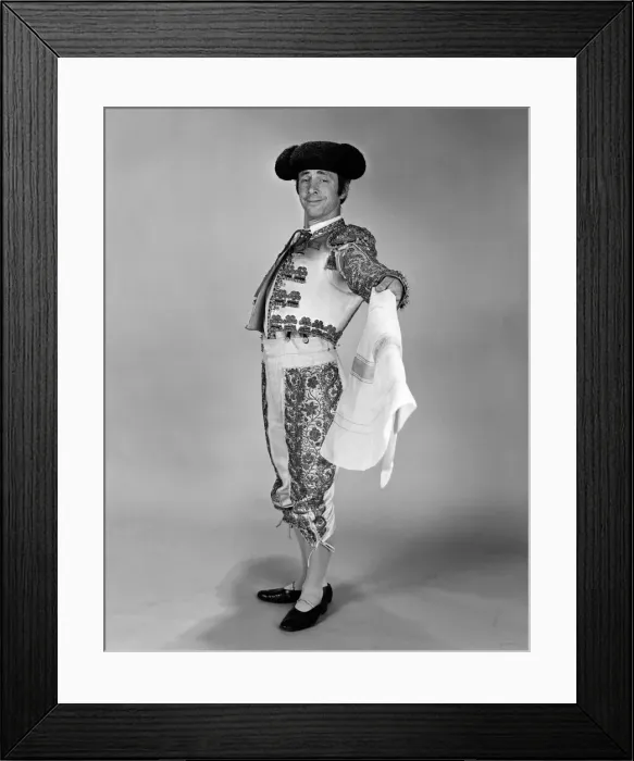 Framed Print : Actor Andrew Sachs, who plays Spanish waiter Manuel