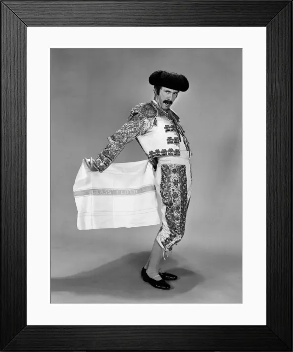 Framed Print : Actor Andrew Sachs, who plays Spanish waiter Manuel Framed Print : Actor Andrew Sachs, who plays Spanish waiter Manuel
