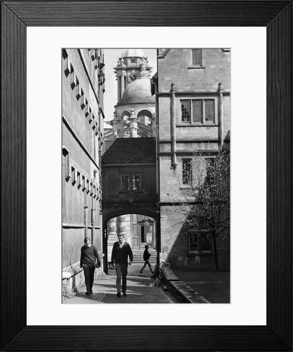 Framed Print : Scenes in Oxford, Oxfordshire. 8th May 1966 Framed Print : Scenes in Oxford, Oxfordshire. 8th May 1966