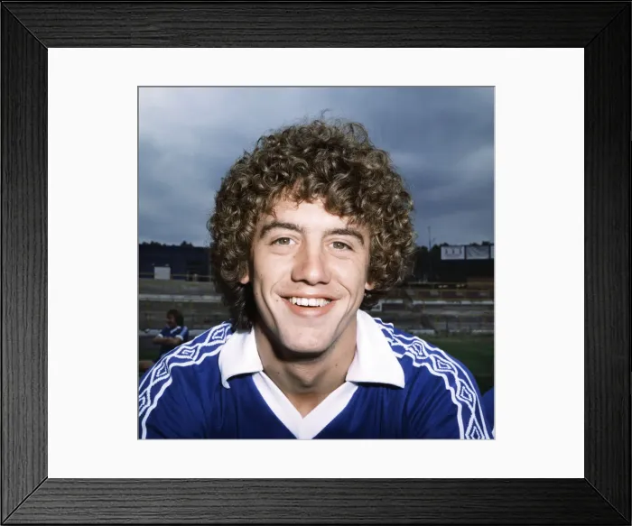 Framed Print : Portrait of Chelsea footballer Gary Johnson, taken at a pre-season photocall at Stamford Framed Print : Portrait of Chelsea footballer Gary Johnson, taken at a pre-season photocall at Stamford