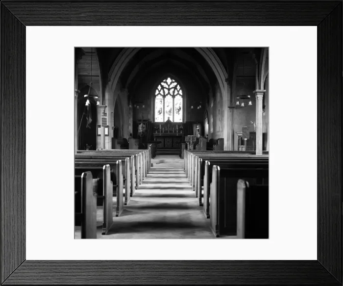 Framed Print : St Martins Church in Bladon, Oxfordshire. Burial place of members of the Churchill Framed Print : St Martins Church in Bladon, Oxfordshire. Burial place of members of the Churchill