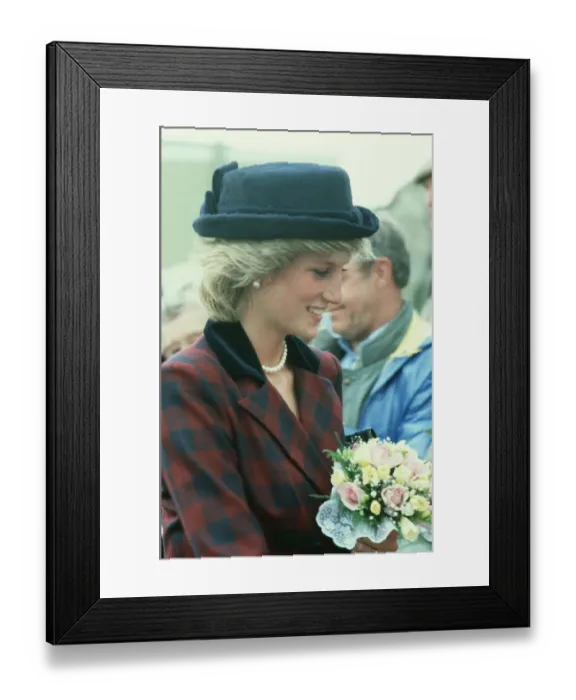 Framed Print : Princess Diana and Prince Charles visits Stornaway, on the Isle of Lewis Framed Print : Princess Diana and Prince Charles visits Stornaway, on the Isle of Lewis