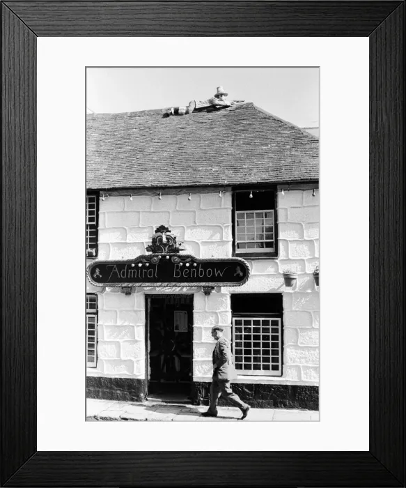Framed Print : Admiral Benbow pub and restaurant, Chapel St, Penzance, Cornwall Framed Print : Admiral Benbow pub and restaurant, Chapel St, Penzance, Cornwall
