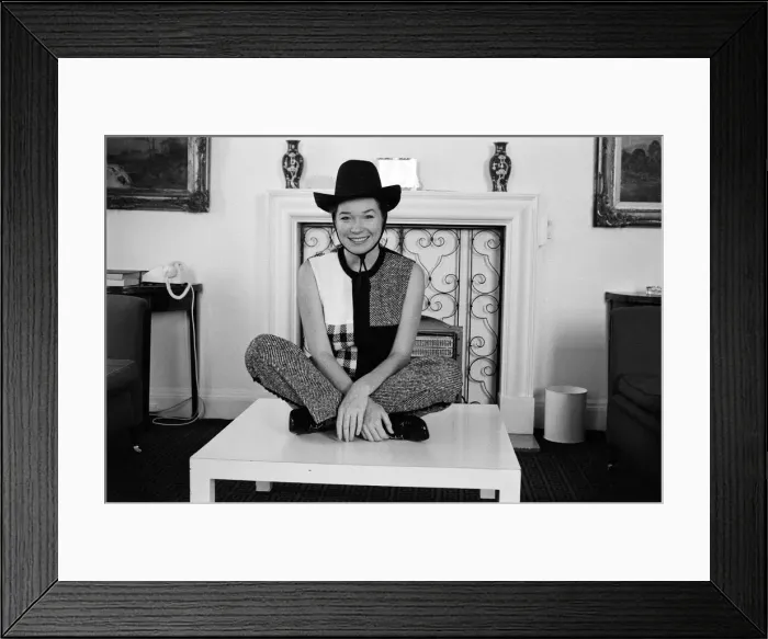Framed Print : Actress Shirley MacLaine. 24th September 1970