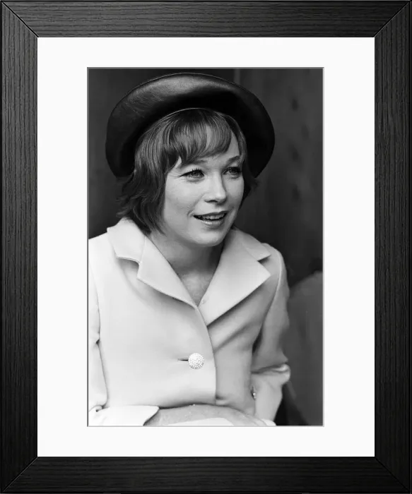 Framed Print : Sweet Charity star Shirley MacLaine is in London for a short stay
