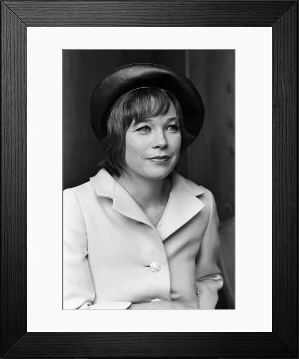 Framed Print : Sweet Charity star Shirley MacLaine is in London for a short stay