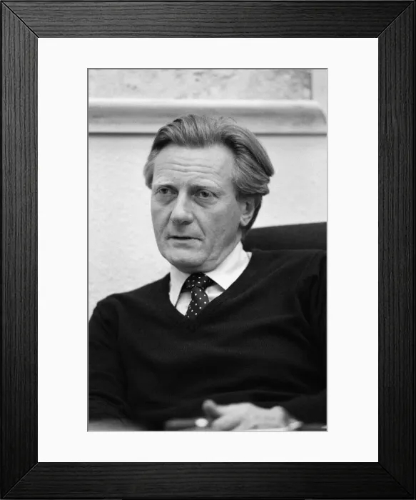 Framed Print : Conservative politician Michael Heseltine. 19th April 1988 Framed Print : Conservative politician Michael Heseltine. 19th April 1988