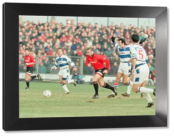 Reading 0-3 Manchester United, FA Cup 4th Round match at Elm Park