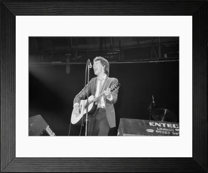Framed Print : Ray Davies, sings as he fronts The Kinks at The Reading Festival, 1981 Framed Print : Ray Davies, sings as he fronts The Kinks at The Reading Festival, 1981