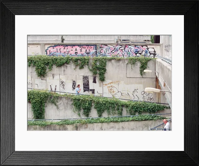 Framed Print : General views of the Alexandra Road housing estate, properly known as the Alexandra