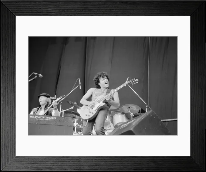 Framed Print : Wishbone Ash perform at The Reading Festival, 1981. The event took place at Little Framed Print : Wishbone Ash perform at The Reading Festival, 1981. The event took place at Little