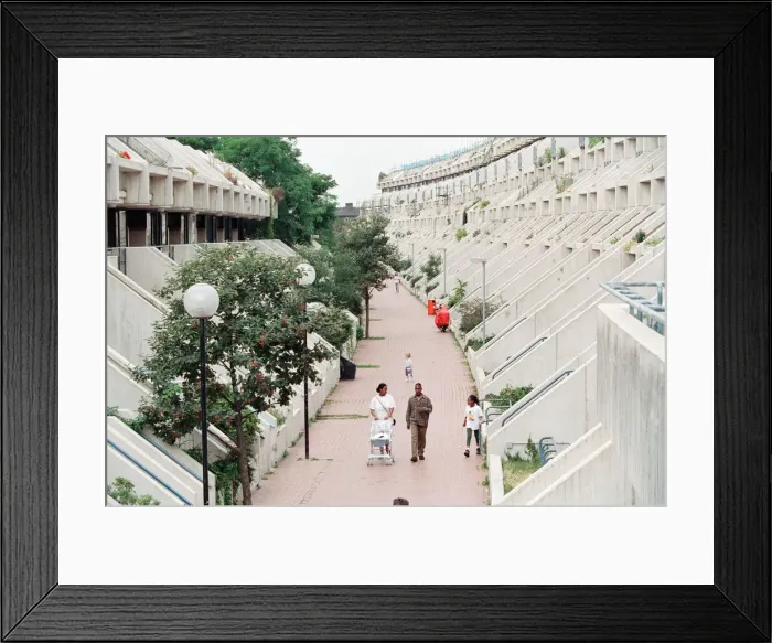 Framed Print : General views of the Alexandra Road housing estate, properly known as the Alexandra Framed Print : General views of the Alexandra Road housing estate, properly known as the Alexandra