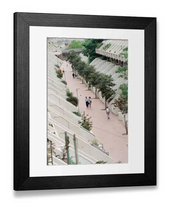 Framed Print : General views of the Alexandra Road housing estate, properly known as the Alexandra Framed Print : General views of the Alexandra Road housing estate, properly known as the Alexandra
