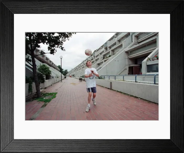 Framed Print : General views of the Alexandra Road housing estate, properly known as the Alexandra