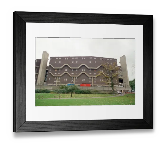 Framed Print : General views of Southwyck House Housing Estate aka Barrier Block Framed Print : General views of Southwyck House Housing Estate aka Barrier Block