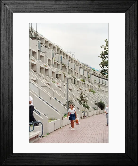 Framed Print : General views of the Alexandra Road housing estate, properly known as the Alexandra Framed Print : General views of the Alexandra Road housing estate, properly known as the Alexandra
