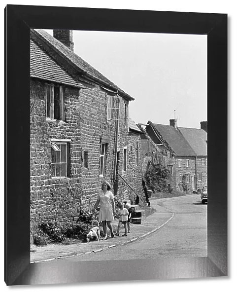 Shutford Village, Oxfordshire. 14th July 1969