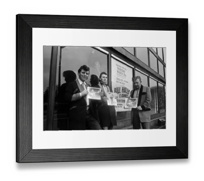Framed Print : Dressed for the occasion, Ron West and his friends Dave Haycock Framed Print : Dressed for the occasion, Ron West and his friends Dave Haycock