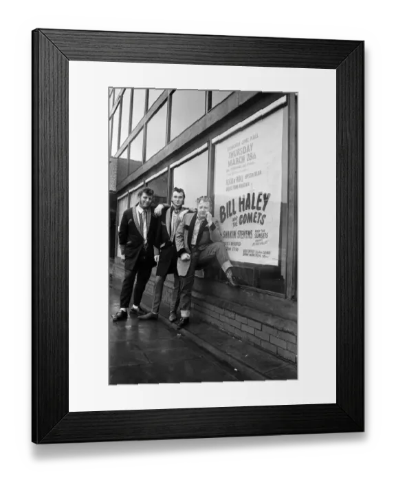 Framed Print : Dressed for the occasion, Ron West and his friends Dave Haycock Framed Print : Dressed for the occasion, Ron West and his friends Dave Haycock