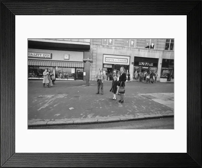 Framed Print : Father Christmas Tours Birmingham City Centre, 8th December 1979. Gifts & Cards Framed Print : Father Christmas Tours Birmingham City Centre, 8th December 1979. Gifts & Cards