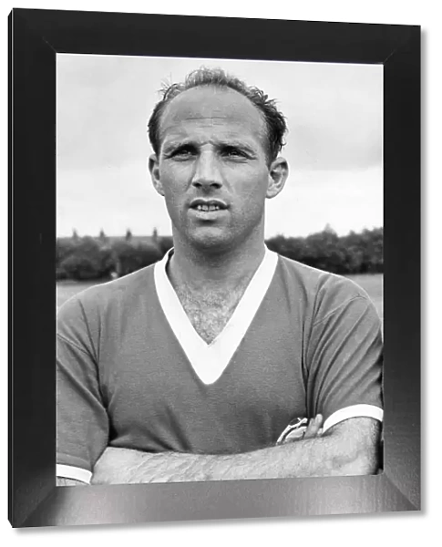 Liverpool footballer Ronnie Moran during a training session. August 1963