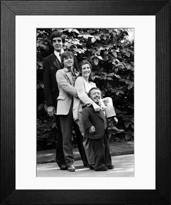 Framed Print : The stars of Star Wars: Episode V - The Empire Strikes Back Framed Print : The stars of Star Wars: Episode V - The Empire Strikes Back