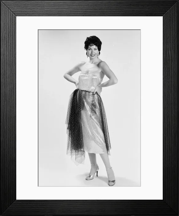 Framed Print : Hollywood inspired fashions retro feature, 13th December 1979 Framed Print : Hollywood inspired fashions retro feature, 13th December 1979