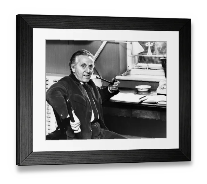 Framed Print : Leo Abse, MP for the Pontypool division of Monmouthshire Framed Print : Leo Abse, MP for the Pontypool division of Monmouthshire