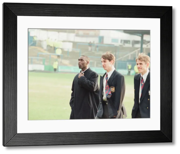 Framed Print : Reading 0-3 Manchester United, FA Cup 4th Round match at Elm Park Framed Print : Reading 0-3 Manchester United, FA Cup 4th Round match at Elm Park