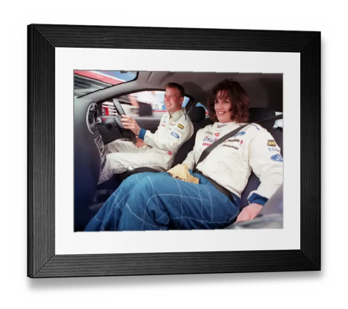 Framed Print : TV Programme Take the High Road LESLEY FITZ SIMONS TAKE THE HIGH ROAD