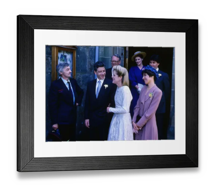Framed Print : TV Programme Take the High Road Scene from TV programme Take The High Road