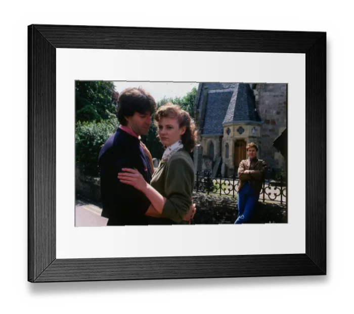 Framed Print : TV Programme Take the High Road Scene from TV programme Take The High Road