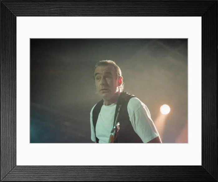Framed Print : Status Quo in concert at the NEC in Birmingham, 11th December 1990. Our Picture Shows Framed Print : Status Quo in concert at the NEC in Birmingham, 11th December 1990. Our Picture Shows