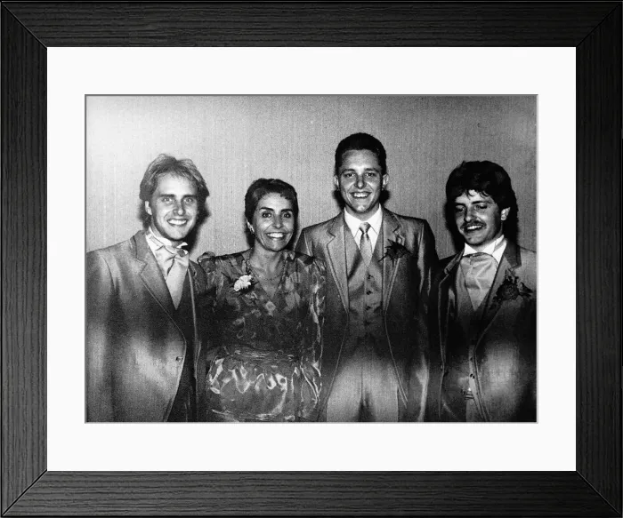 Framed Print : Paul Daniels Wedding. Dbase
