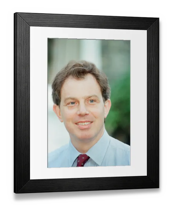Framed Print : Tony Blair MP, Labour Shadow Home Secretary and Member of Parliament for Sedgefield Framed Print : Tony Blair MP, Labour Shadow Home Secretary and Member of Parliament for Sedgefield