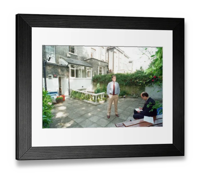 Framed Print : Tony Blair MP, Labour Shadow Home Secretary and Member of Parliament for Sedgefield
