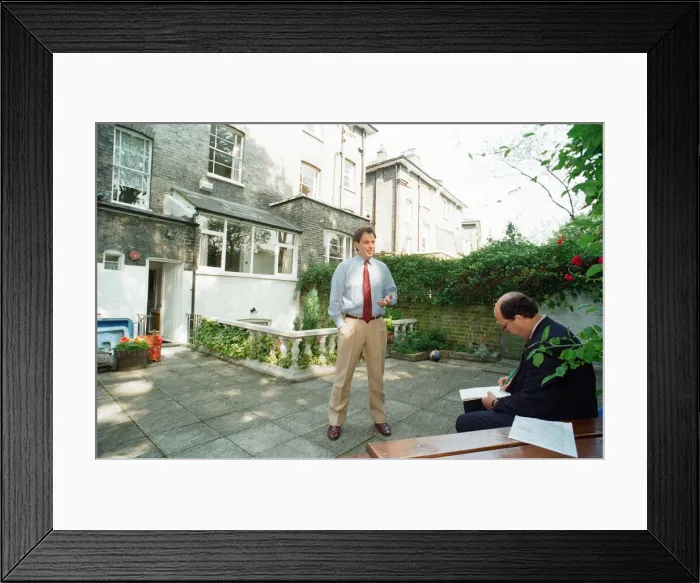 Framed Print : Tony Blair MP, Labour Shadow Home Secretary and Member of Parliament for Sedgefield Framed Print : Tony Blair MP, Labour Shadow Home Secretary and Member of Parliament for Sedgefield