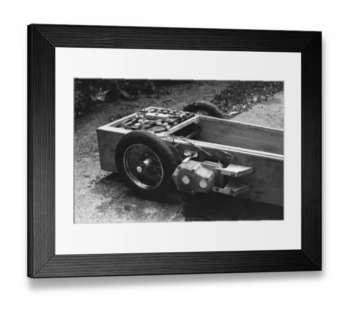 Framed Print : Lucas 2000 Electric Motor Contest. Picture shows car no: 18